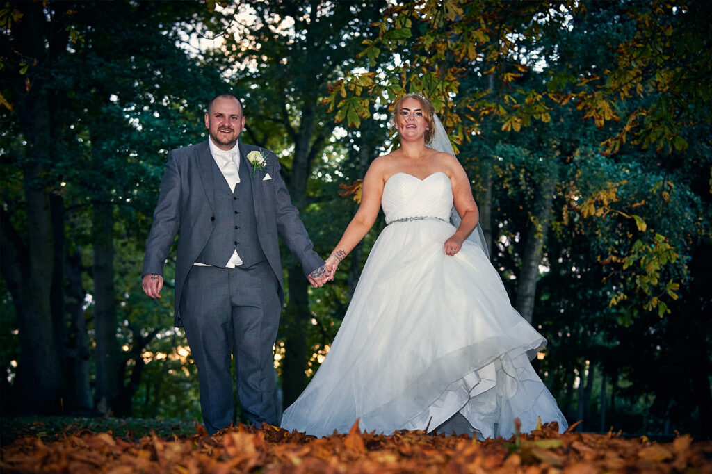 Drayton Manor wedding photograph